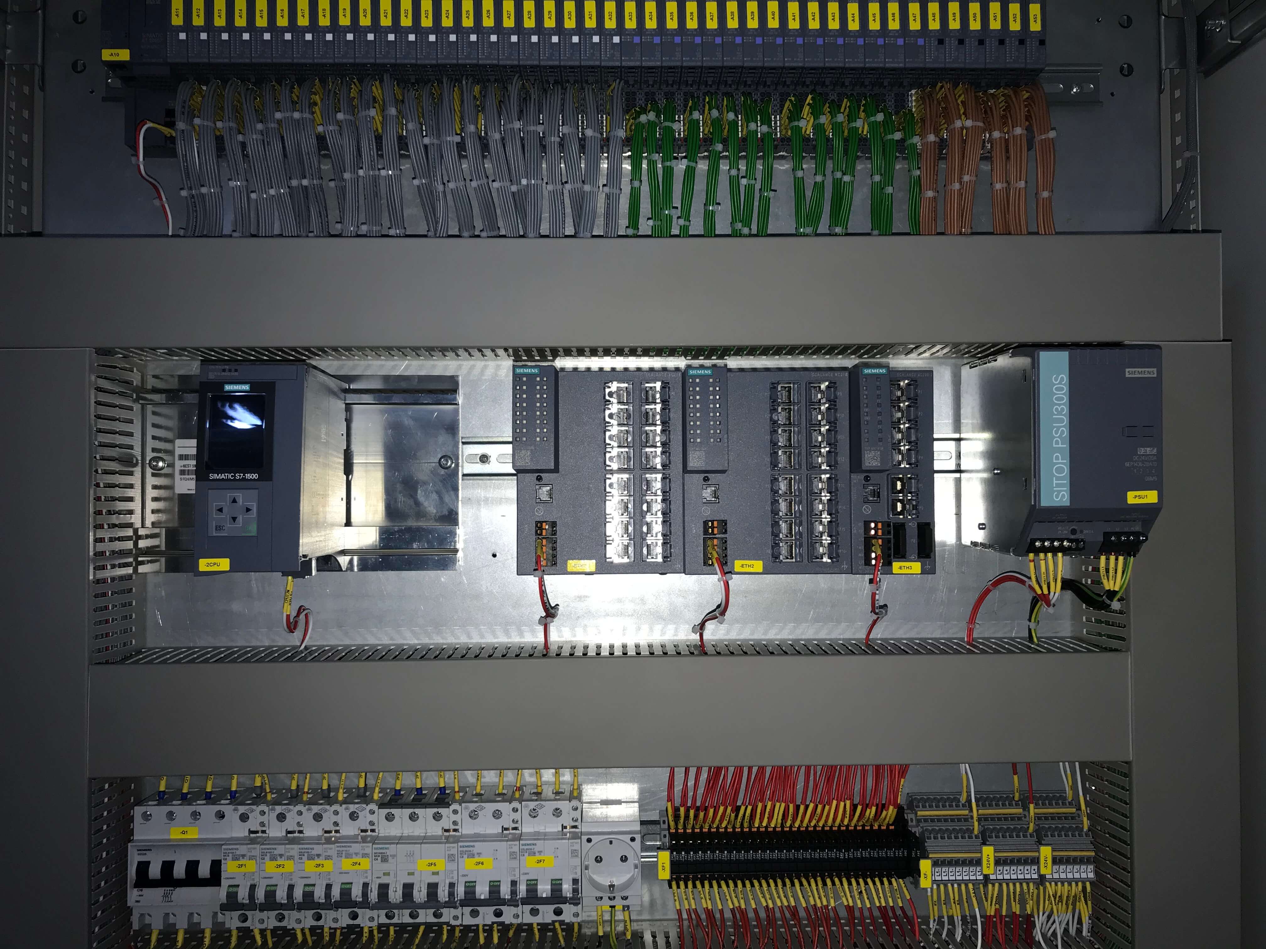 Programmable Logic Controller (PLC) Panel