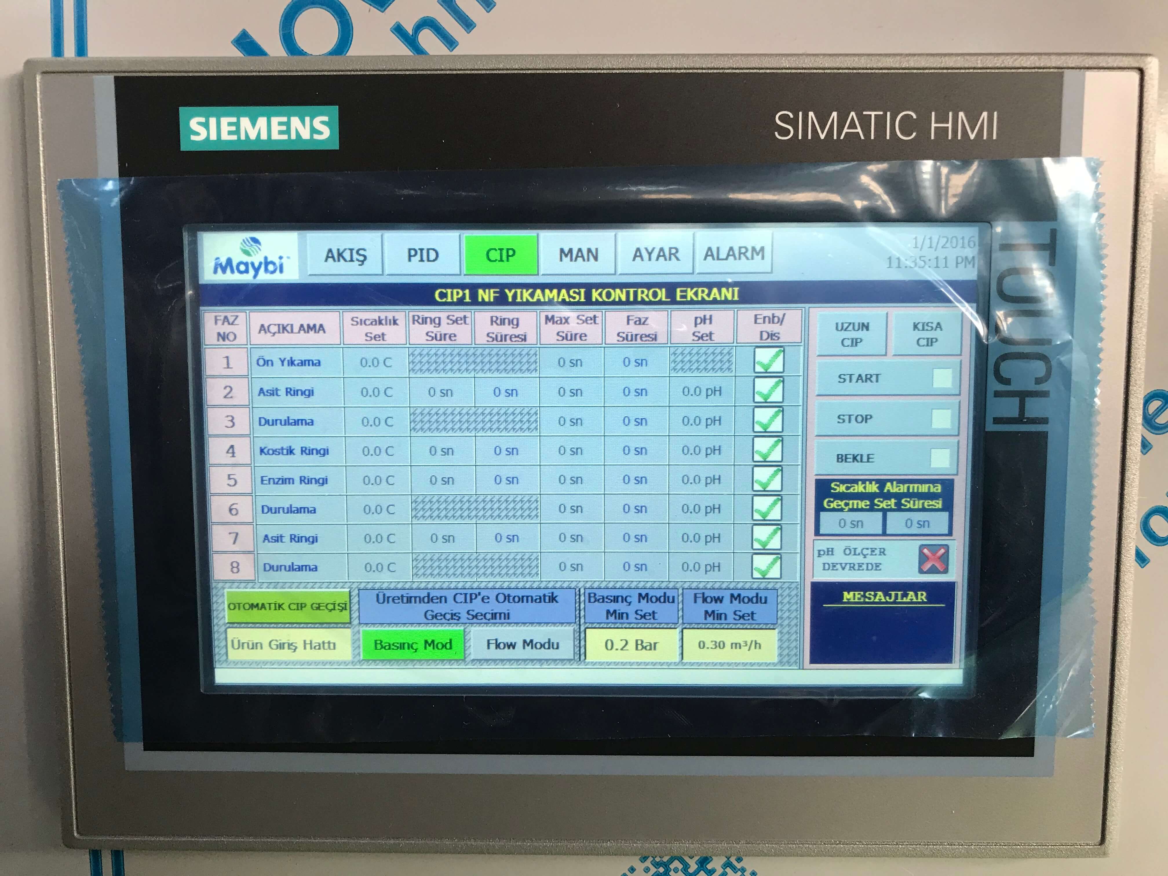 Programmable Logic Controller (PLC) Panel