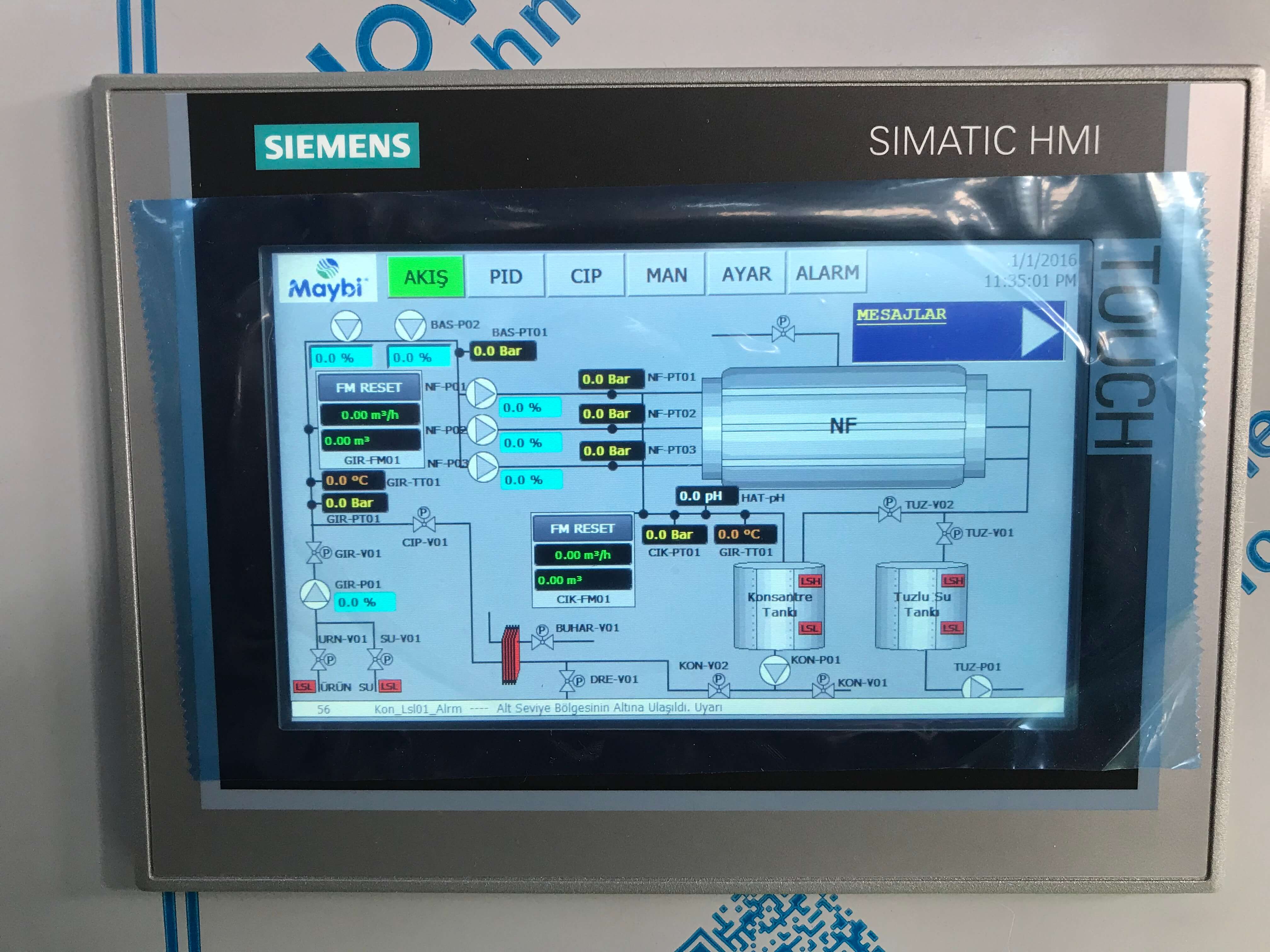 Programmable Logic Controller (PLC) Panel