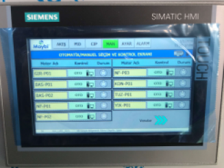 HMI Kontrol Panel Programlama